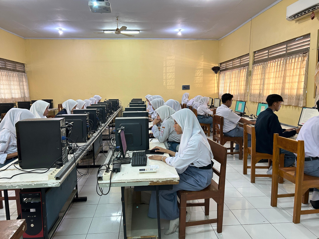 PELAKSANAAN ANBK DI SMK NEGERI 2 PEKALONGAN